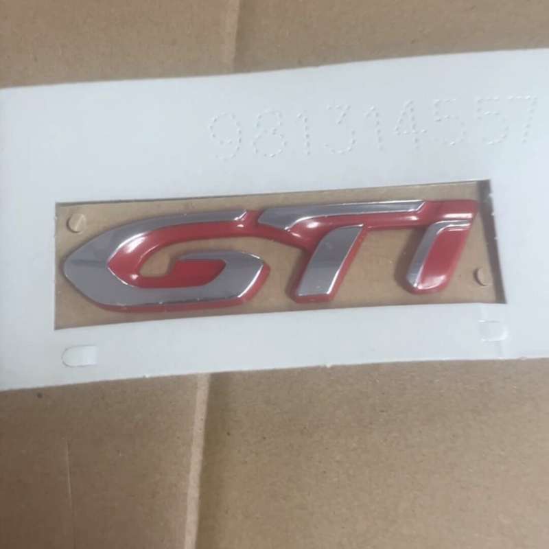 请议价-致308GTI车标,全新原厂进口件,原包装未拆封。适配标致