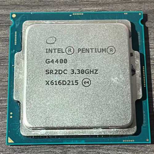 请议价-Intel CPU G4400 3.3GHz 双核带核显 H