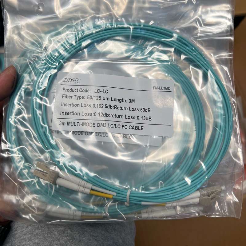 请议价-全新LC-LC 3米多模万兆光纤跳线om3万兆LC-LC光纤