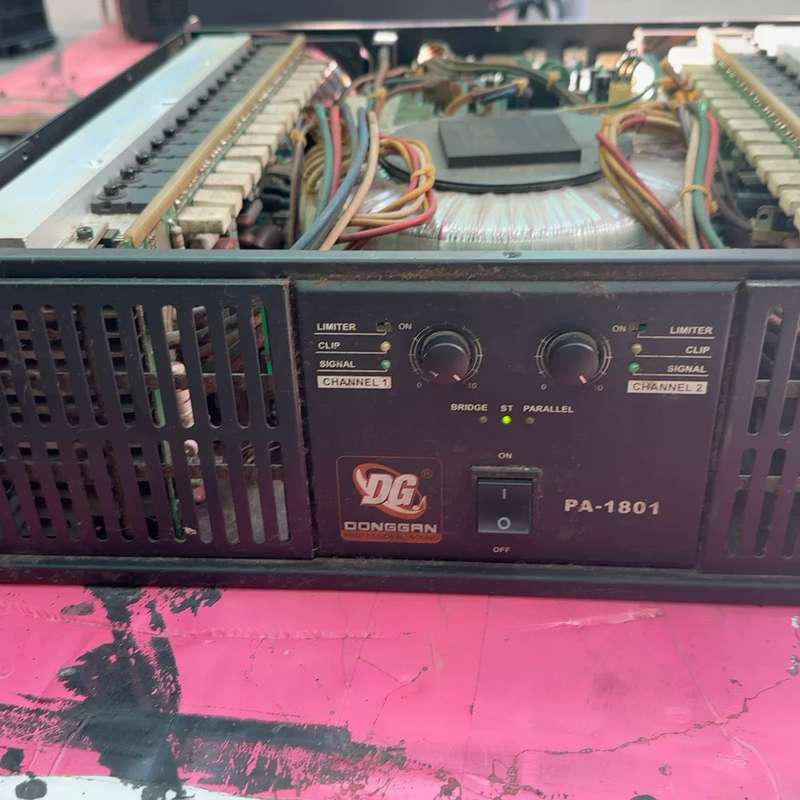 请议价-DG东冠 PA-1801专业功放,双通道,每通道功率强劲