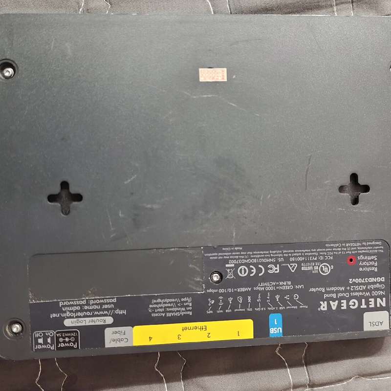 请议价-美国NETGEAR 网件 N600无线双频千兆路由器，型号W