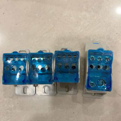 请议价-胜蓝SiRON单级分线盒，型号H500-80-XD，蓝色外壳