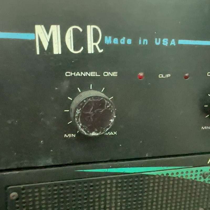 请议价-美国MCR CT-8000专业功放，原装正品，双声道，带