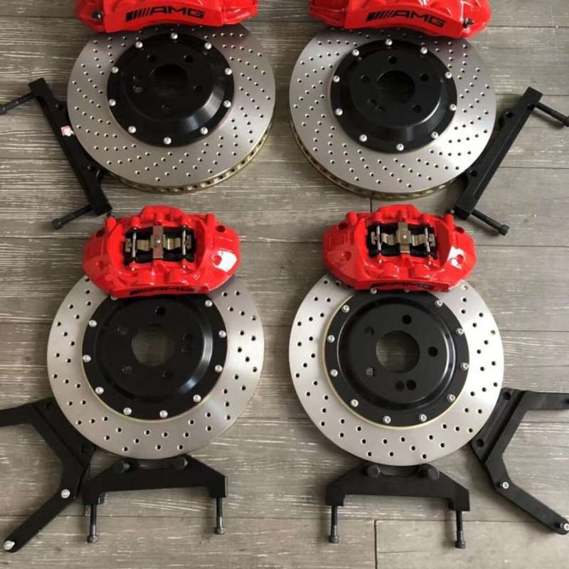请议价-奔驰E200W213-升级AMG前六后四刹车套装奔驰W213