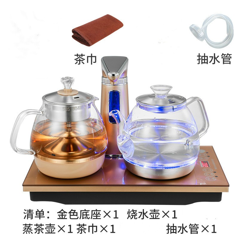 全自动上水电热水壶家用茶台烧水壶一体泡茶专用抽水式烧茶器套装