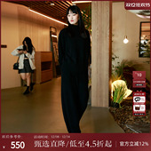 半高领全羊毛上下套HD8601219 女2023冬季 套装 气质款 西町村屋时尚