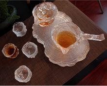 纯手工琉璃冰冻烧中式 梅花茶具办公室会客日常商务送礼彩盒套装