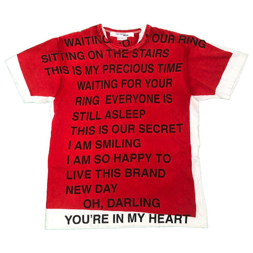 thumbnail for Prism Prism unique ins style contrast pattern English letter American high street millennial hottie short sleeve T-shirt