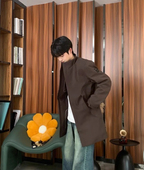 保暖运动棉服梭织外套冬季 DESCENTE迪桑特 男士 D2431DPD81