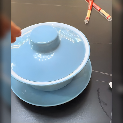 同款泡面超大盖碗龙井茶香毛肚碗茉莉花千层肚专用茶碗火锅餐具