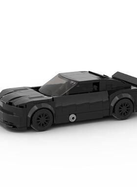 MOC小颗粒积木纳斯卡赛车23XI Busch模型儿童益智科教DIY玩具汽车