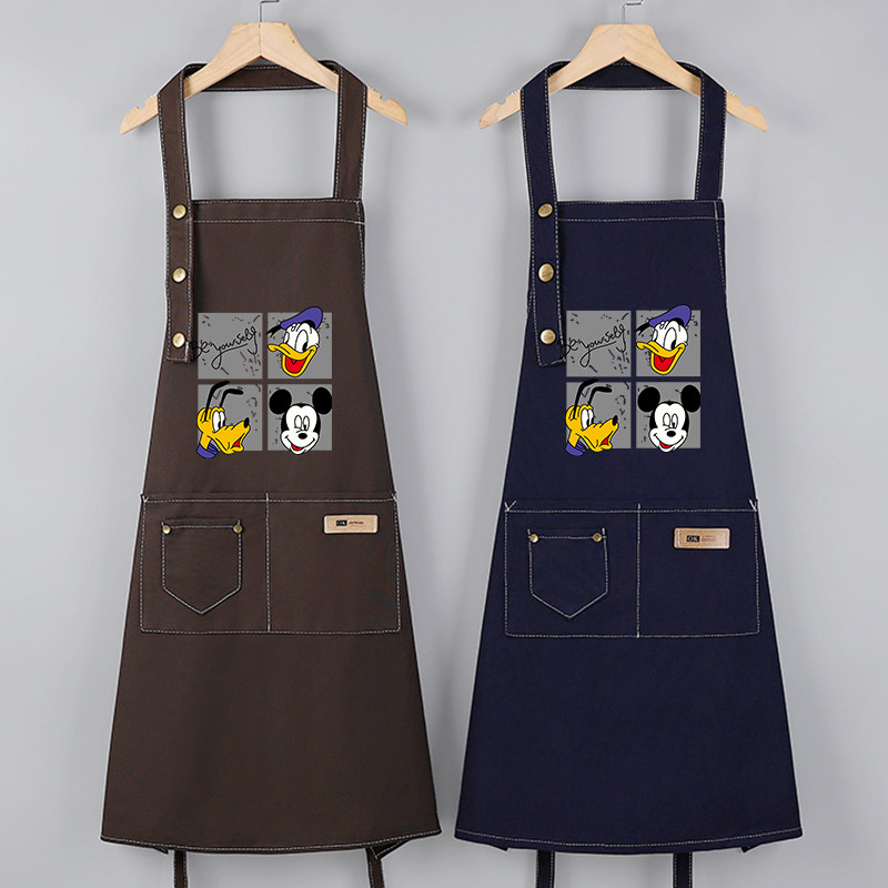 网红可爱夏季薄款透气商用围裙