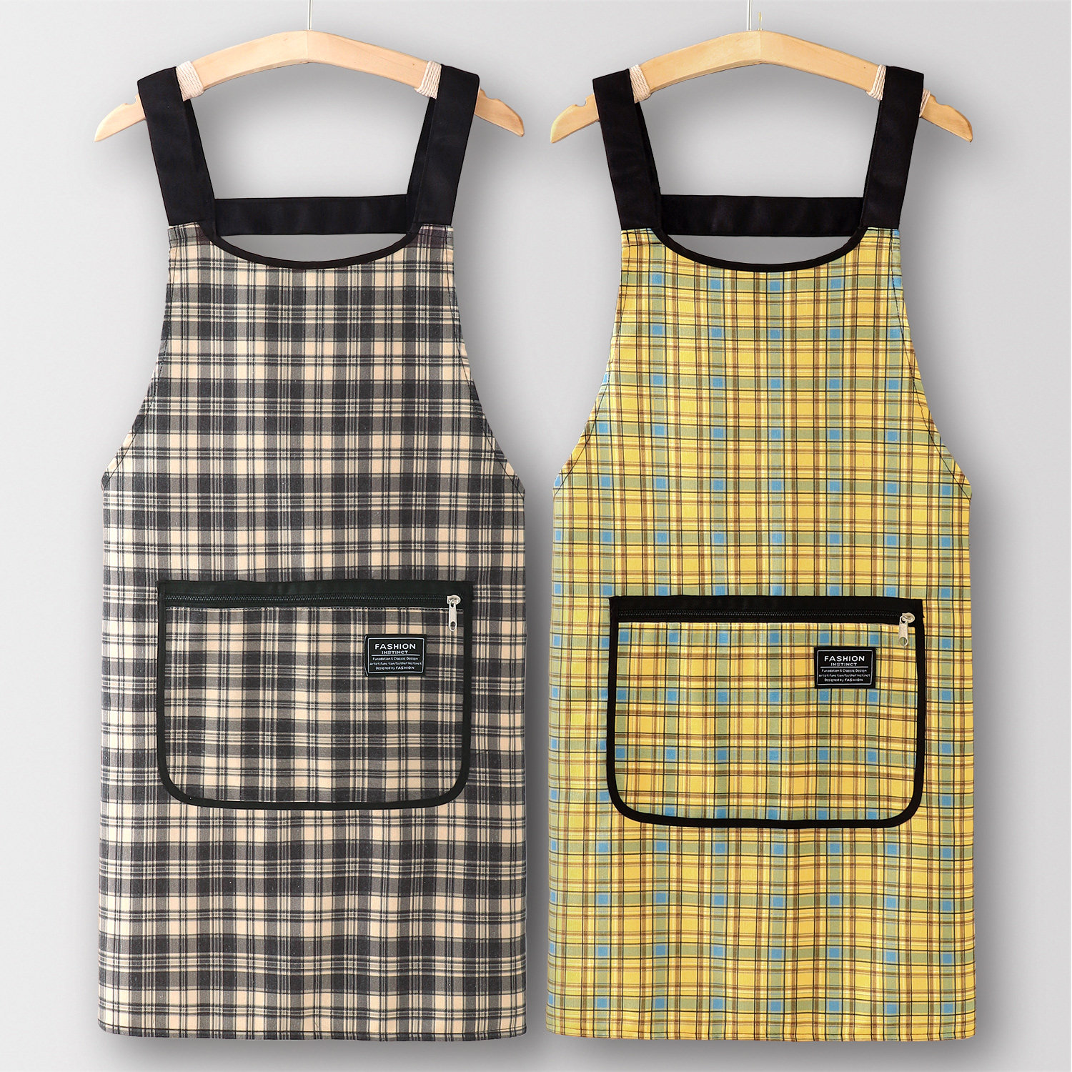 服务员围裙厨房家用做饭2026新款干活工作服透气餐饮上班专用网红