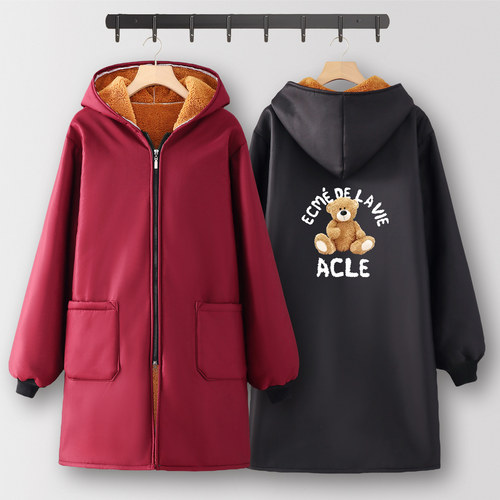 韩版定制加绒加厚防水围裙