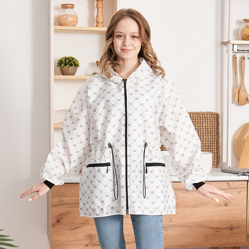 厨房女长袖罩衣防水防油围裙家用餐饮专用2025新款网红工作服定制,家庭/个人清洁工具,围裙,淘宝优惠券,粉丝福利购,淘宝优惠卷