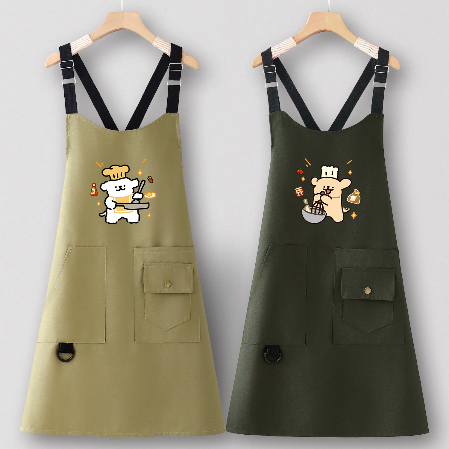 服务员围裙厨房家用做饭