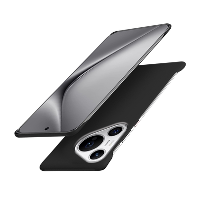 适用华为pura70手机壳pura70pro+新款无边框系列超薄半包散热不顶膜女简约高级感小众男透明硬壳防摔十ultra