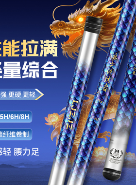 十大名牌高碳素钓鱼竿超轻超硬28调台钓竿19调鲤旗舰正品鱼竿套装
