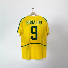 Retro2002 Brazilian jersey Ronaldinho Ronaldo football shirt