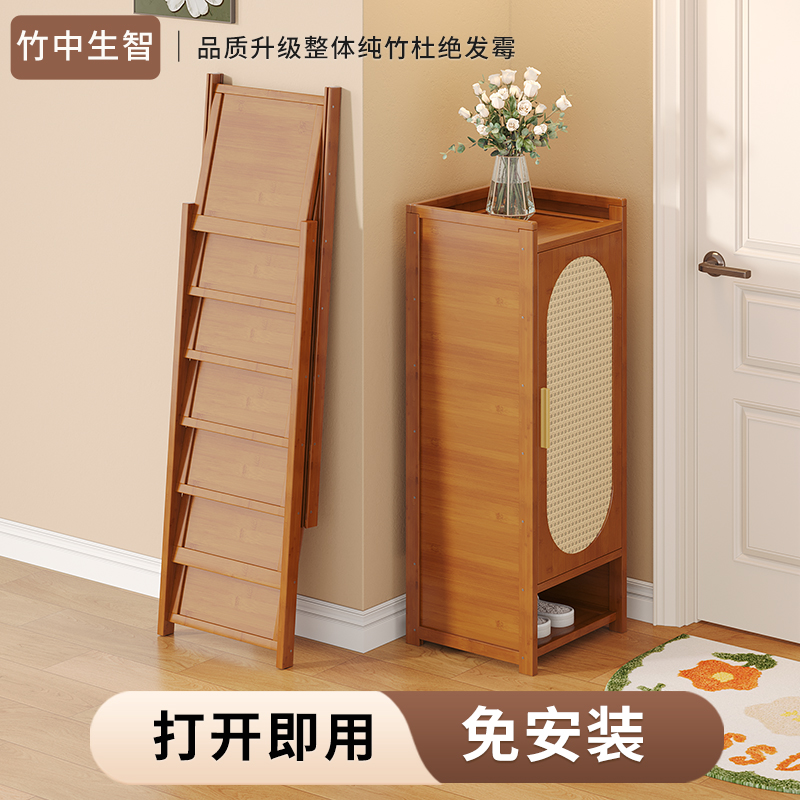 竹中生智可折叠免安装鞋柜