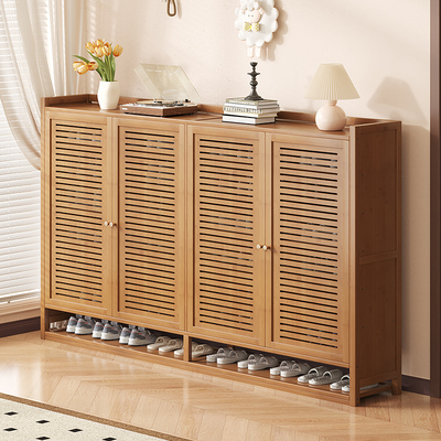 竹中生智加长多功能带门鞋柜