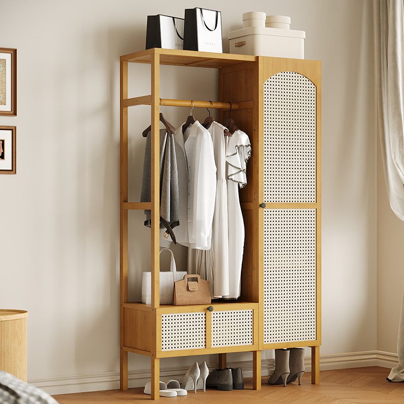 卧室小型衣柜省空间小户型挂衣架简易衣橱新款2025出租房用收纳柜,住宅家具,独立衣柜,淘宝优惠券,粉丝福利购,淘宝优惠卷