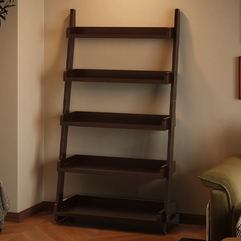 客厅落地书架创意多层墙角书柜新款2026简易卧室靠墙一体置物架子