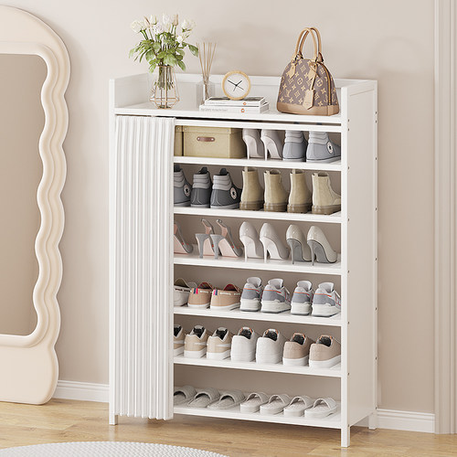 竹中生智简约入户鞋架可折叠