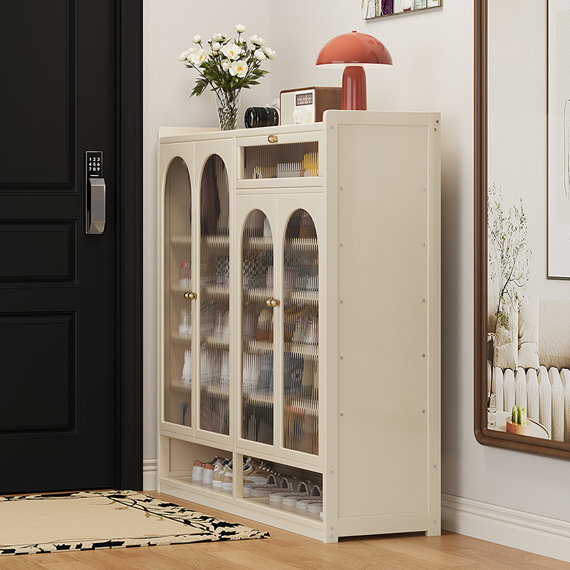 鞋架家用室内好看多层门口多层鞋柜带门防尘出租屋用大容量收纳架