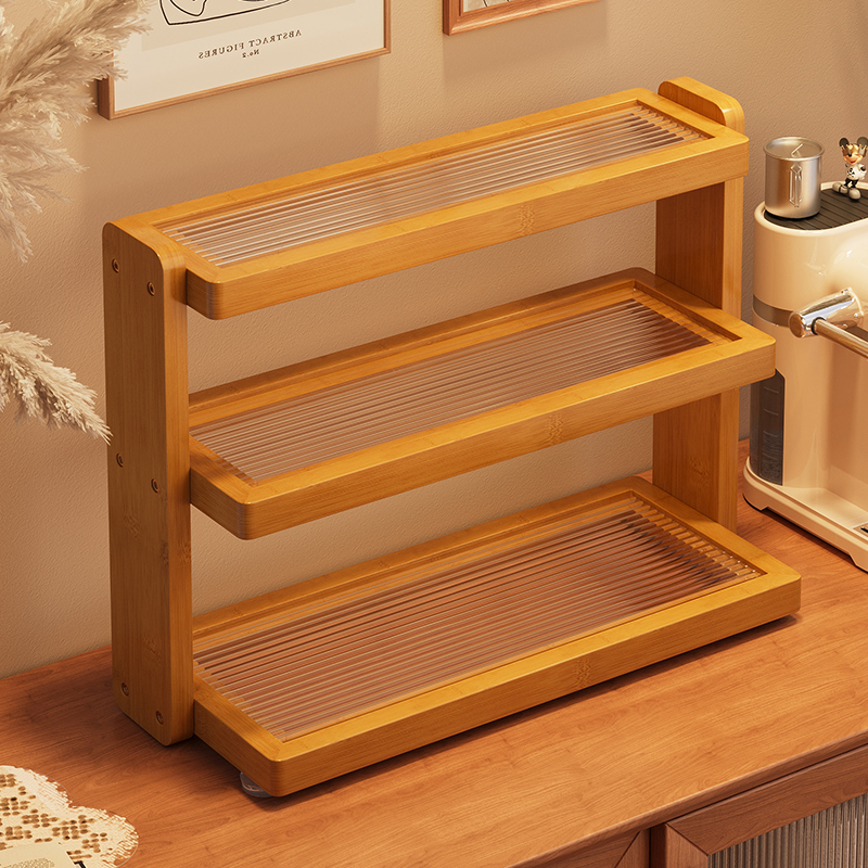 杯子收纳置物架茶杯餐桌杯架咖啡角布置高级感轻奢马克杯小型桌面