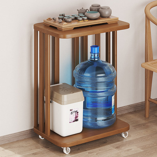 茶水柜可移动茶桌家用小茶台简约现代边几茶几小户型客厅沙发边柜