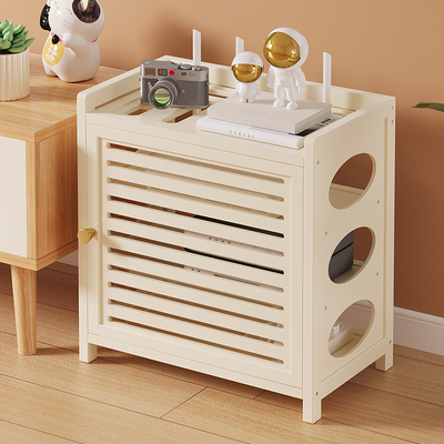 路由器光猫支架wifi放置架电视机下方机顶盒置物架免打孔遮挡箱子