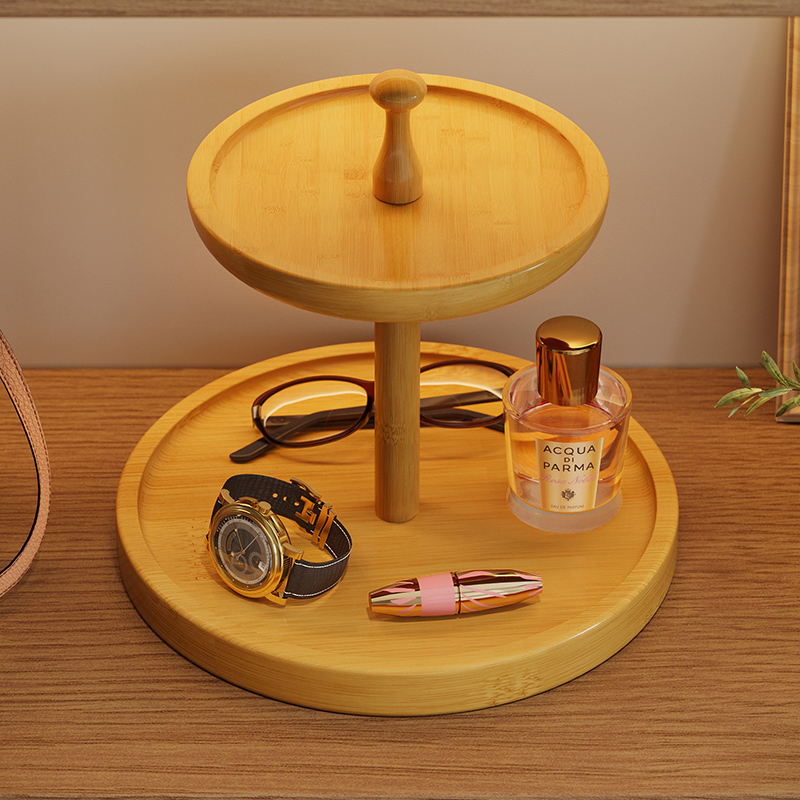 桌面收纳盒化妆品置物架多层办公室工位神器遥控器放置学生宿舍用