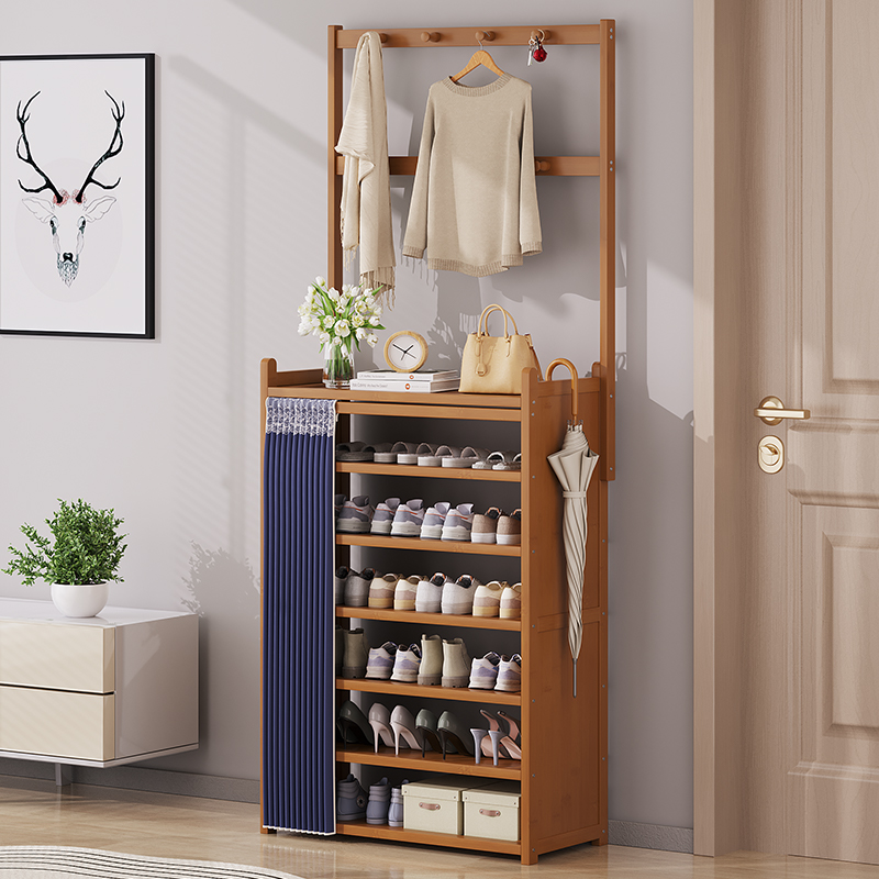 竹中生智多功能入户挂衣鞋架