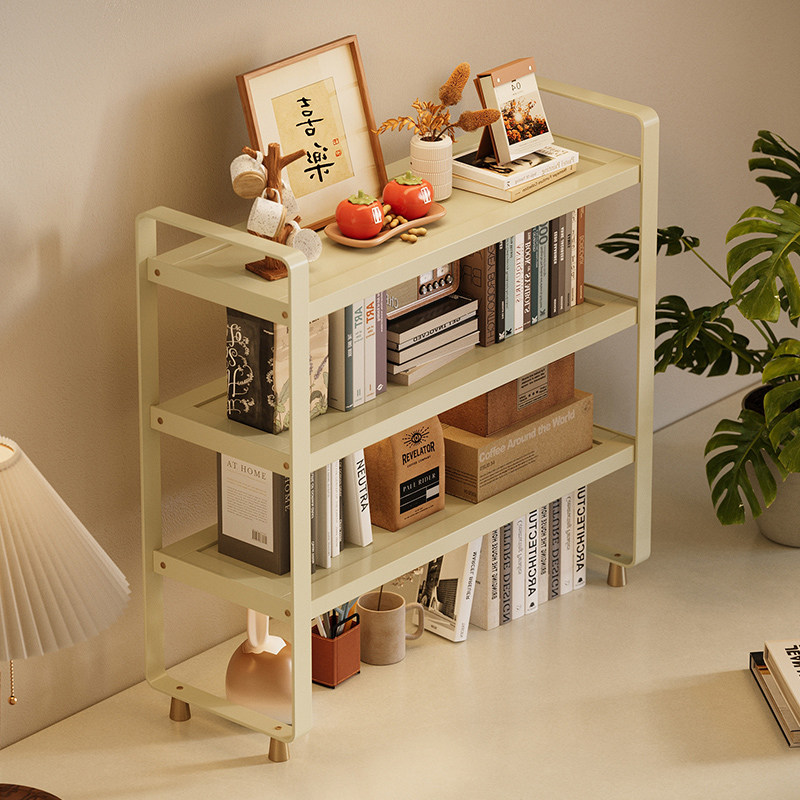 桌面置物架一体靠墙可移动