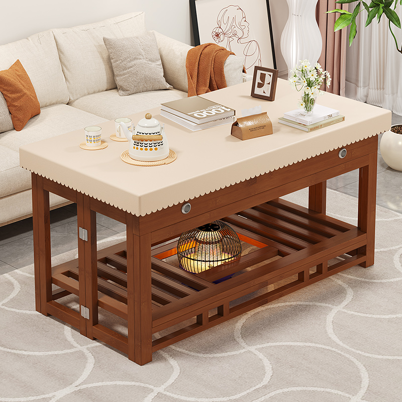 竹中生智可折叠烤火桌免安装