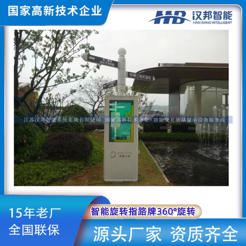户外指路牌智能交通指路机器人