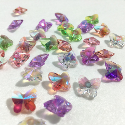 DANA浙江义乌树脂蝴蝶立体美甲混色