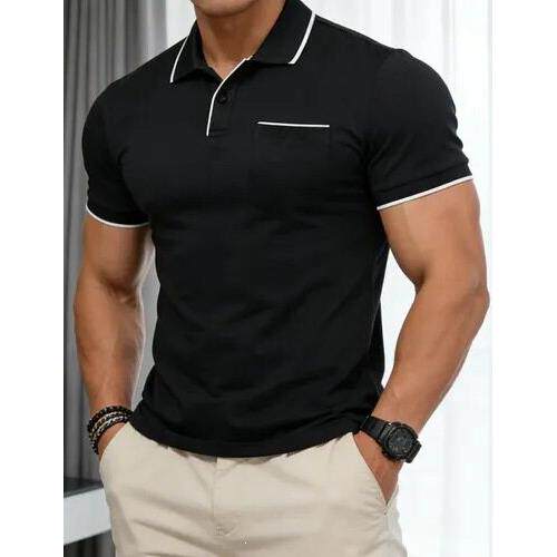 G 70261 Men Casual Polo Shirt Regular Fit修身Polo衫