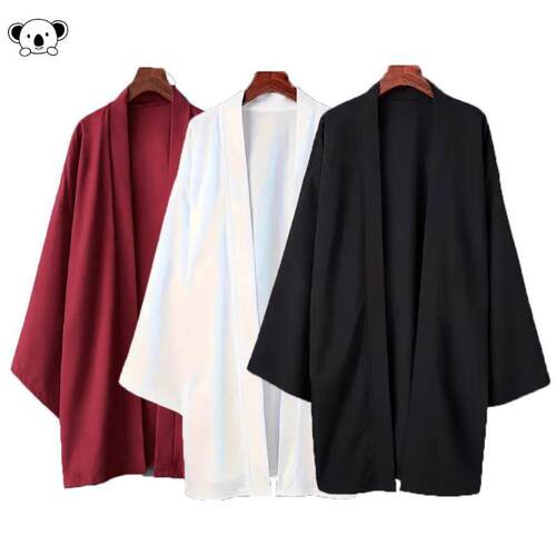 B 52893 Men Traditional Wear Kimono Jacket Japanese和服外套