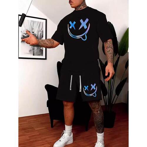 P 77001 3D Lava Print Hoodie Street Cool街头卫衣