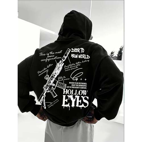 N 79309 Men Casual Sweatshirt Y2K Fall/WinterY2K休闲卫衣