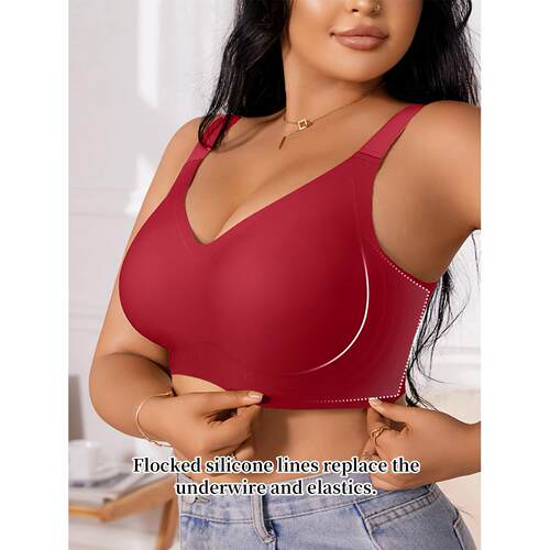 B 55602 Women's Full Coverage Wires Bra 无钢圈文胸