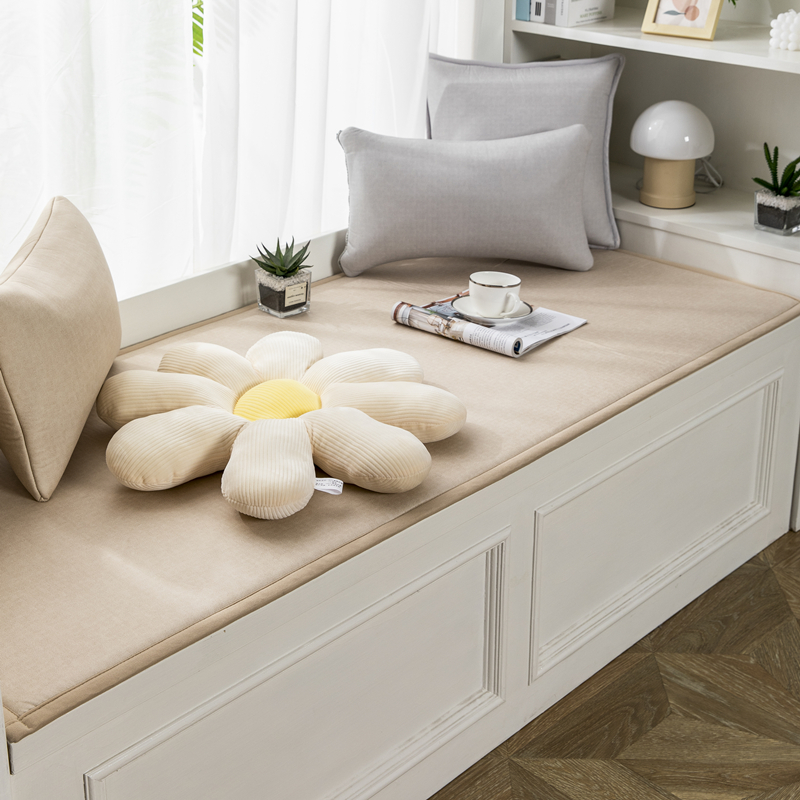 加厚防滑防水科技布飘窗垫窗台垫阳台垫榻榻米垫卧室垫海绵垫定制