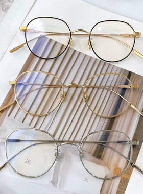 GM墨镜Yona.s防蓝光小圆框复古女