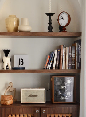 E-Pin 逸品家居书房书架摆件陈列软装设计搭配装饰样板间花器烛台