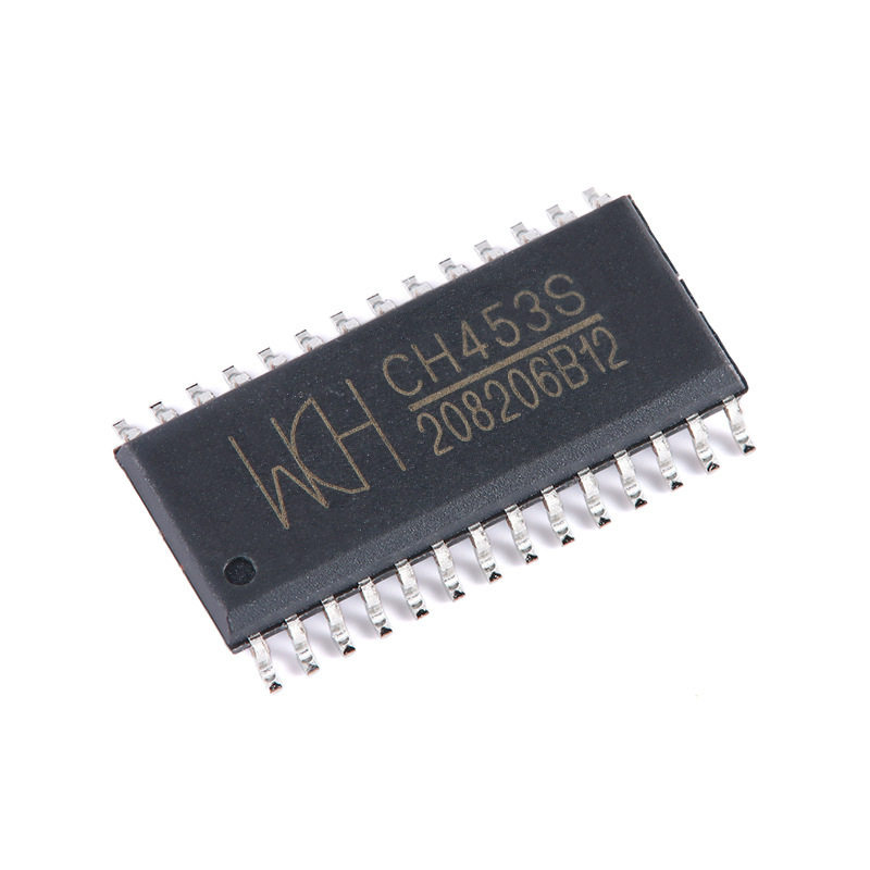 CH453S SOP-28 16位数码管驱动及键盘控制芯片电子元器片配单现货