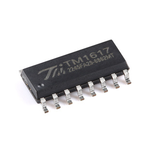 TM1617(TA1323C)新版本 SOP-16带键盘扫描接口LED驱动控制IC芯片