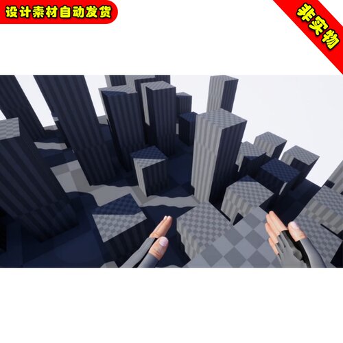 UE4 Virtual Reality Character Flying 飞行动画蓝图4.27