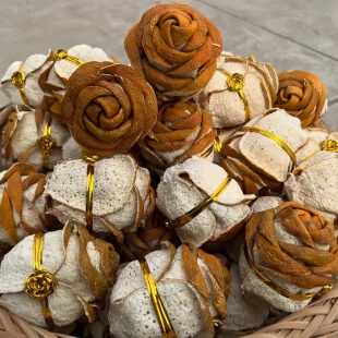 2025广西浦北老树玫瑰花陈皮生晒大红玫瑰花自制送礼冬后茶枝柑皮